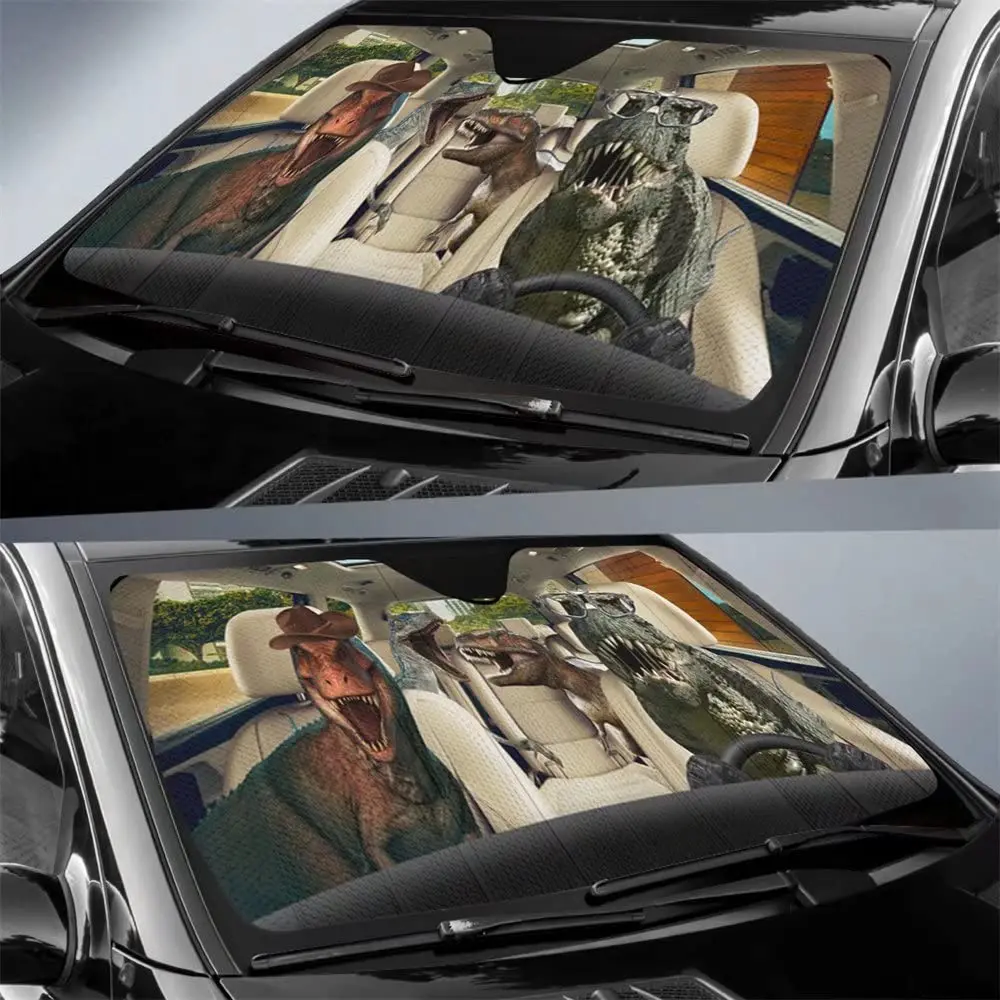 Рисунок 3 - Динозавр Вождение Авто ветровое