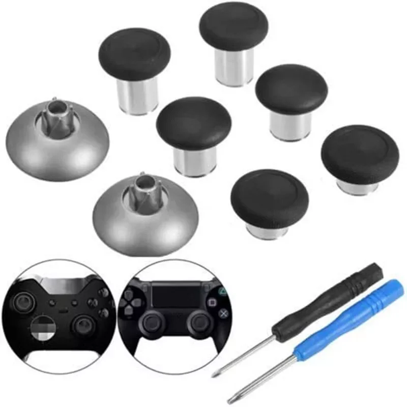 

New Replacement Swap Thumb Grips Analog Stick D-Pad & Bumper Trigger Button For XBOX ONE Elite PS4 Switch Pro Controller Gam