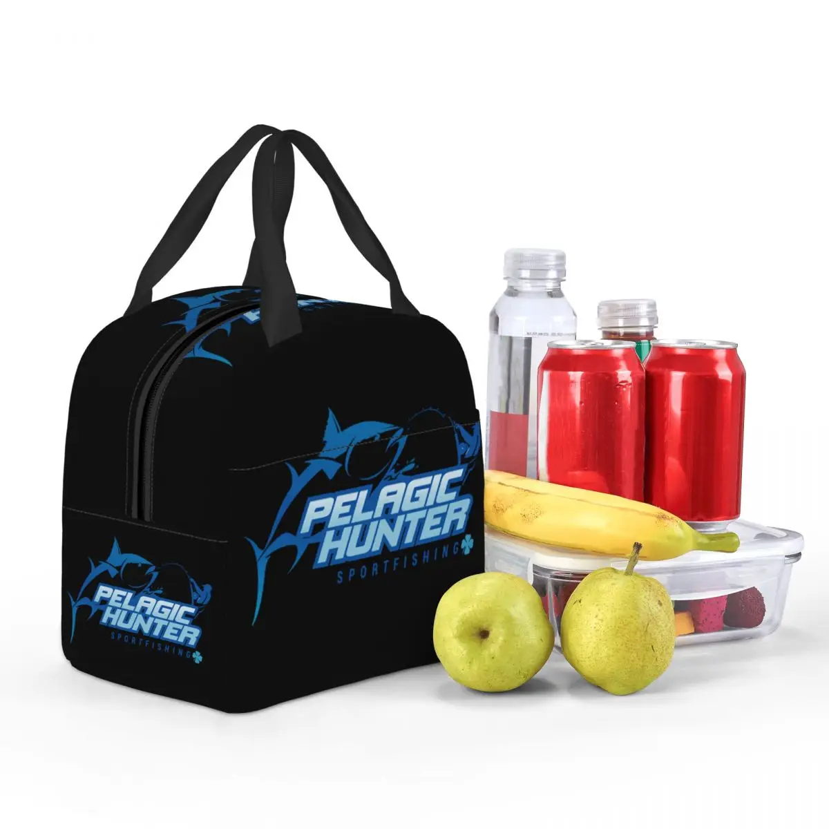 Изолированная сумка для обеда пелагической рыбалки на заказ школы офиса рыбака