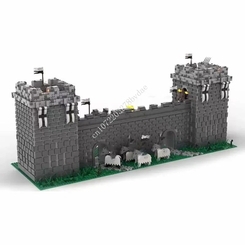 

6333 шт., Детский конструктор MOC The fortress of the Teutonic