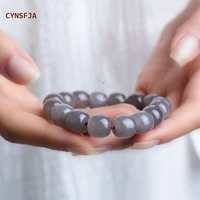cynsfja new real rare certified natural chinese hetian jade nephrite lucky amulets jade bracelets purple high quality best gifts