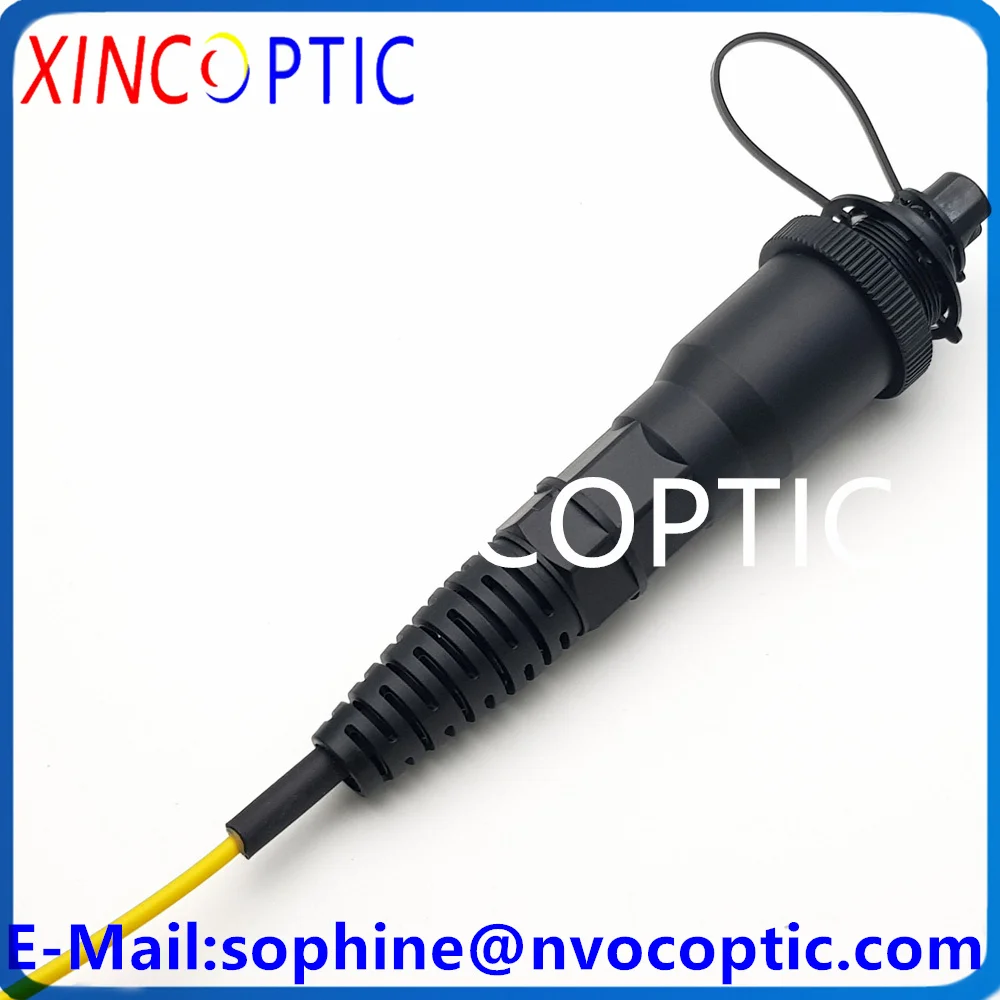 IP67 Водонепроницаемый Corning Female Mini SCAPC 1M 2M 3M 5M 3 0 мм Желтый кабель к SC/APC OptiTap Открытый