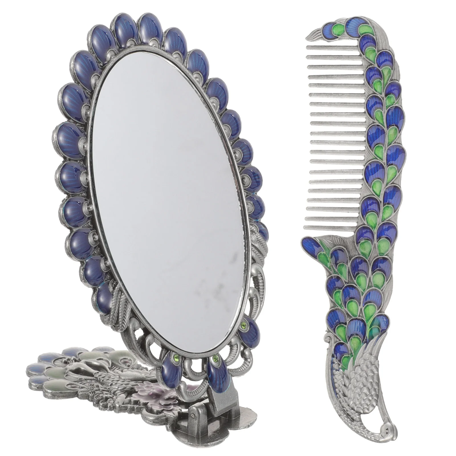 

Vintage Makeup Comb Vintage Metal Mirror Vintage Metal Mirror Dressing Table Vintage Small Vintage Metal Mirror