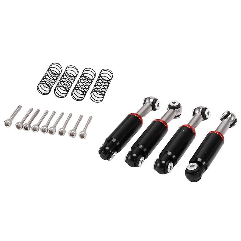 

Металлический амортизатор для Axial SCX24 AXI90081 AXI00001 AXI00002 1/24 RC Гусеничный автомобиль, 4 шт., детали для модернизации