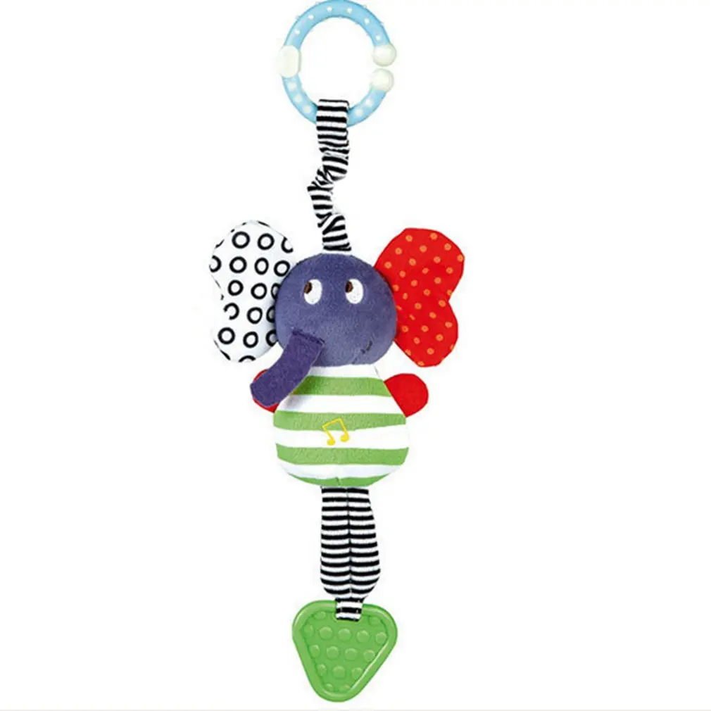 

Детская кроватка, подвесная кукла, супер милый маленький слон, подвесная плюшевая игрушка для младенцев, удобная игрушка для младенцев