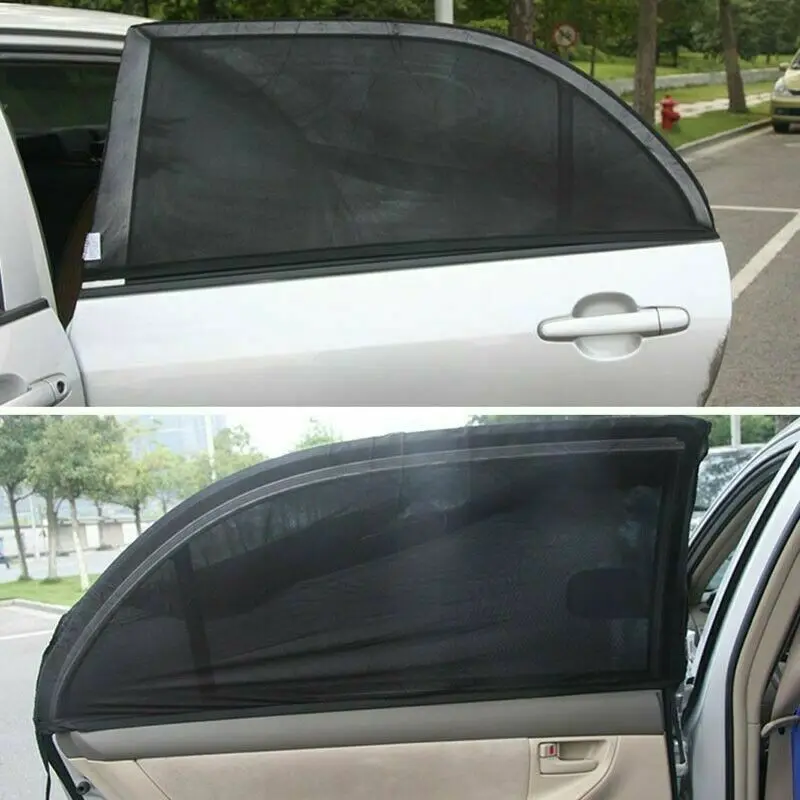 

Universal Car Sunshade Magnetic Mesh Curtain Breathable And Anti-direct Sun Car Window Curtain Cover