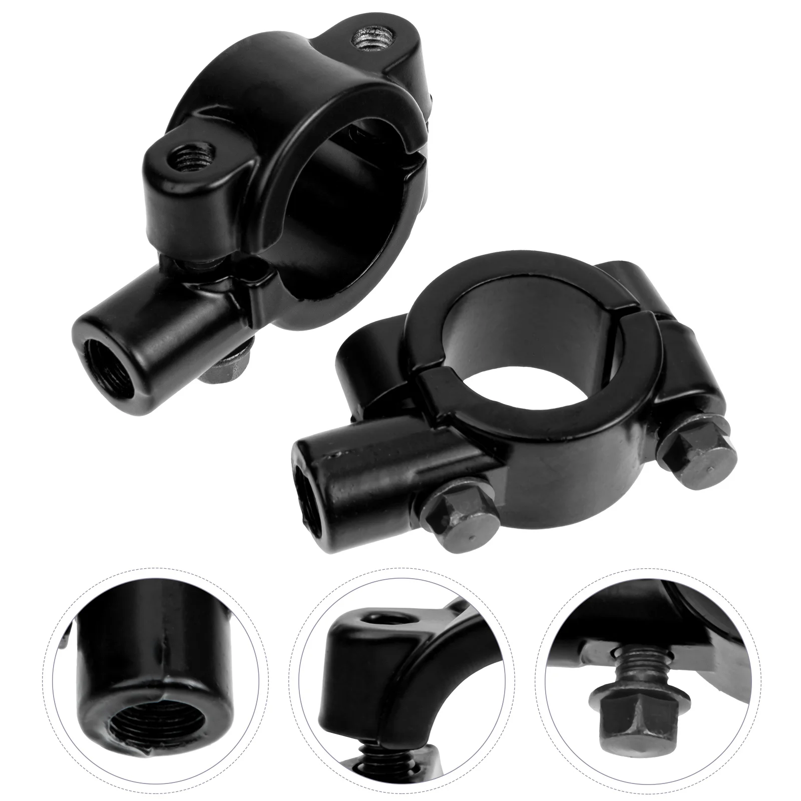 

Mirror Motorcycle Mount Motorbike Holder Bike Rearview Accessories Mounts Mirrors Clip Bracket Supplies Rack Clips Side Brackets