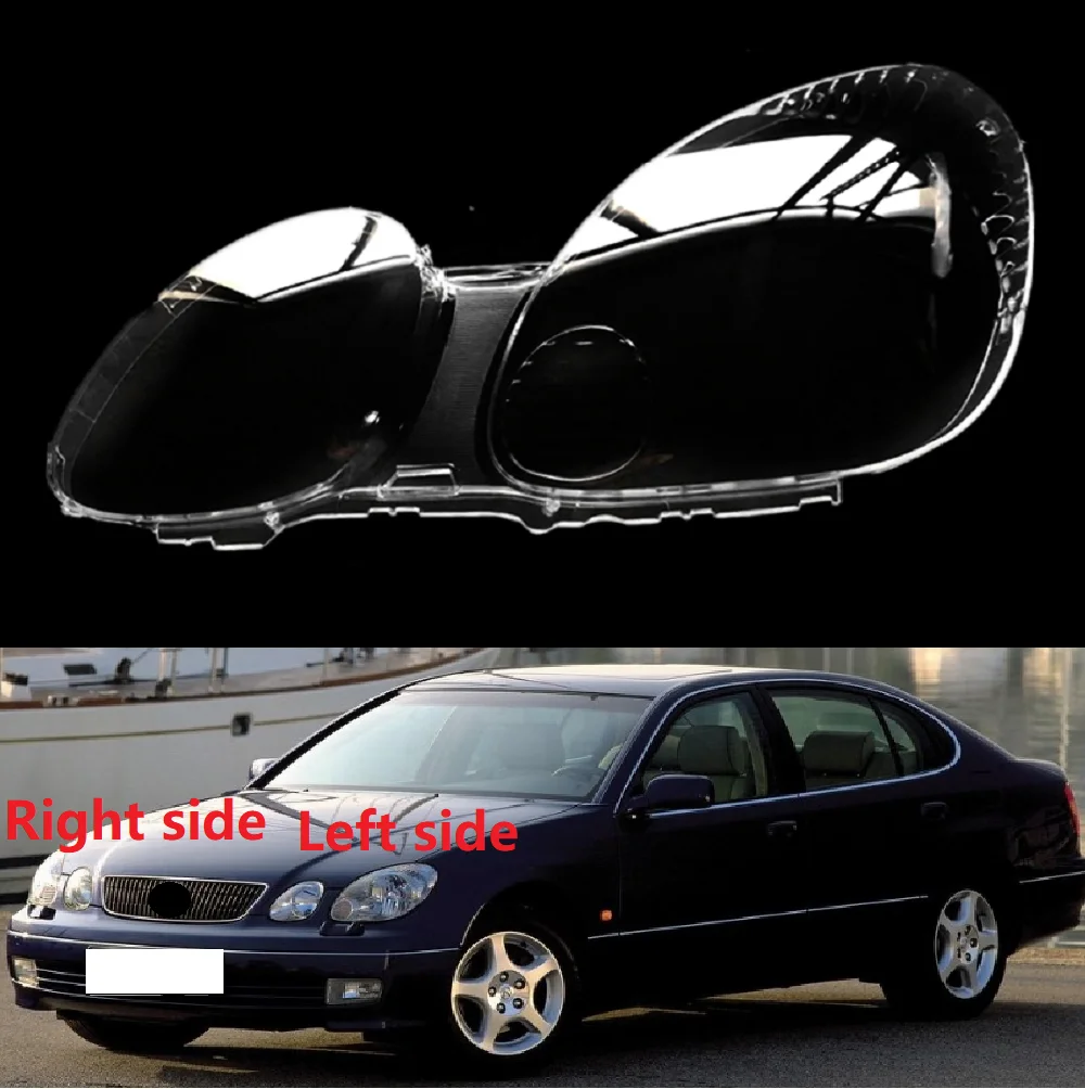 Линзы для автомобильных фар Lexus GS300 2004, прозрачный корпус, стекло ...