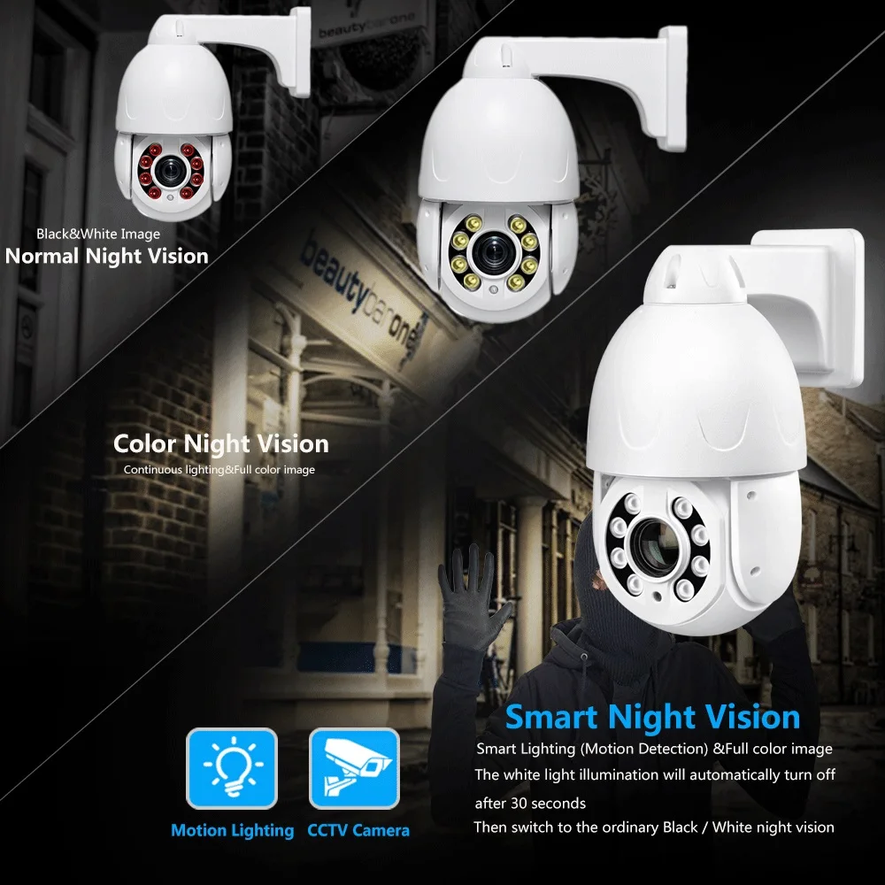 RU.DB10C 4K 8MP 3G 4G/Wi-Fi/POE PTZ купольный 30-кратный автоматический зум двустороннее аудио
