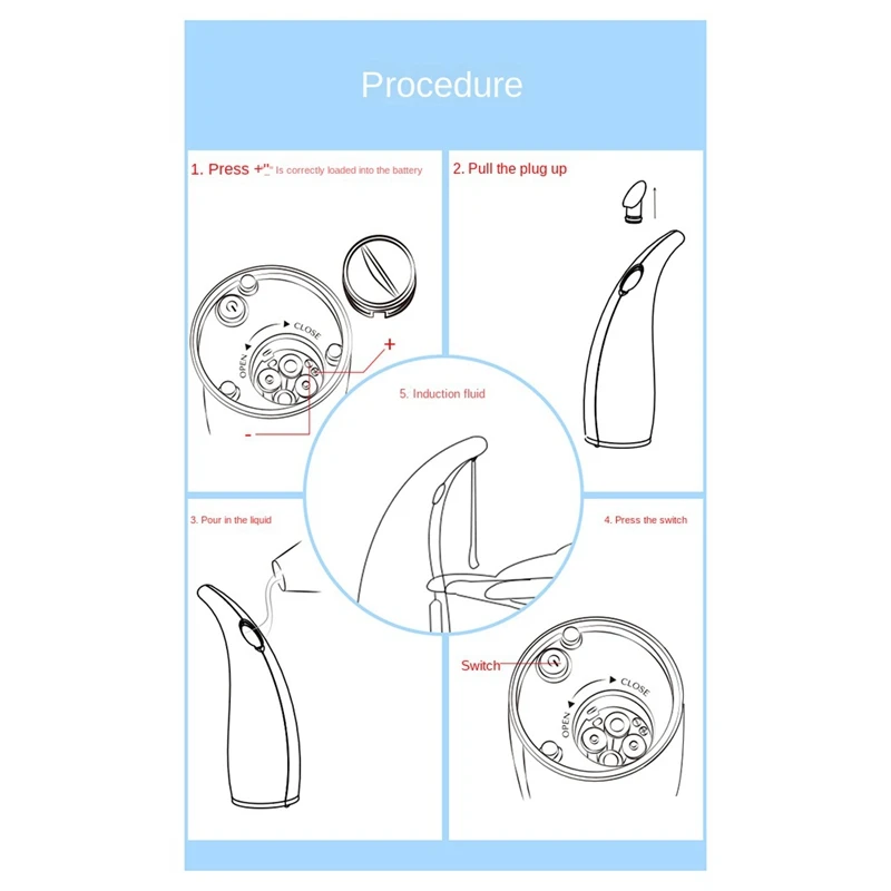 Автоматический сенсорный дозатор мыла Бесконтактный жидкого для рук с