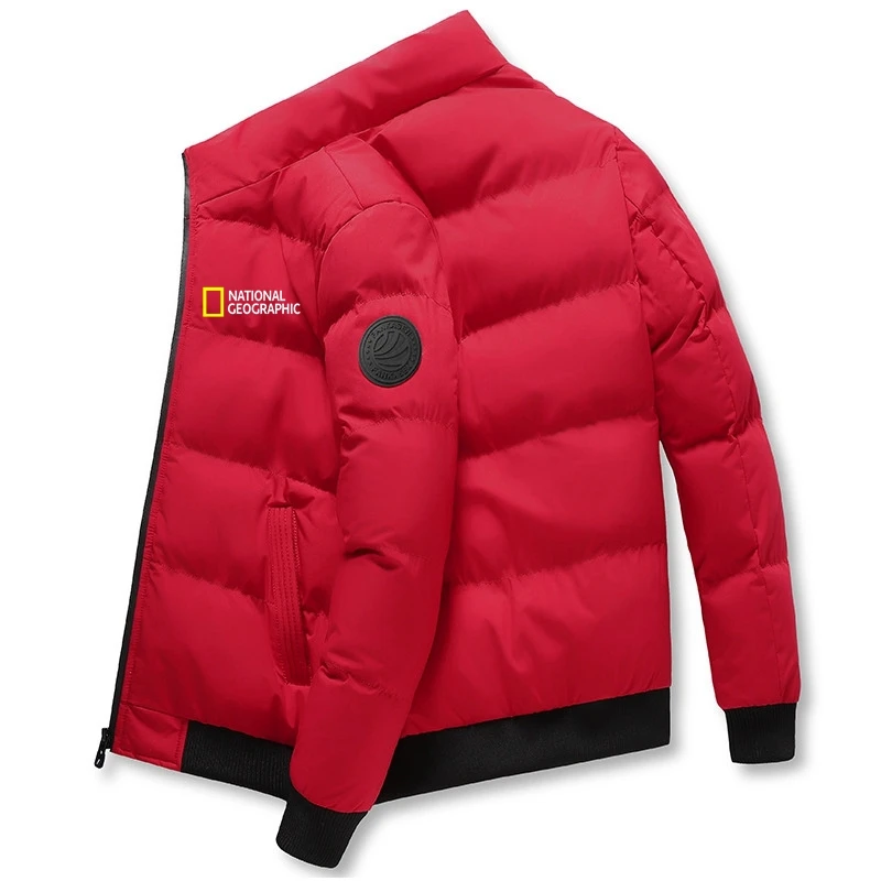 Winter Parka Men Padded Jacket Warm Puffer Jackets Coats Outdoor Plus Size Hooded Thickened Parka Hombre Veste D'hiver Hommes