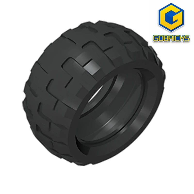 

10PCS Gobricks GDS-1573 Tire 68.7 x 34 R compatible 61480 Gifts children's DIY