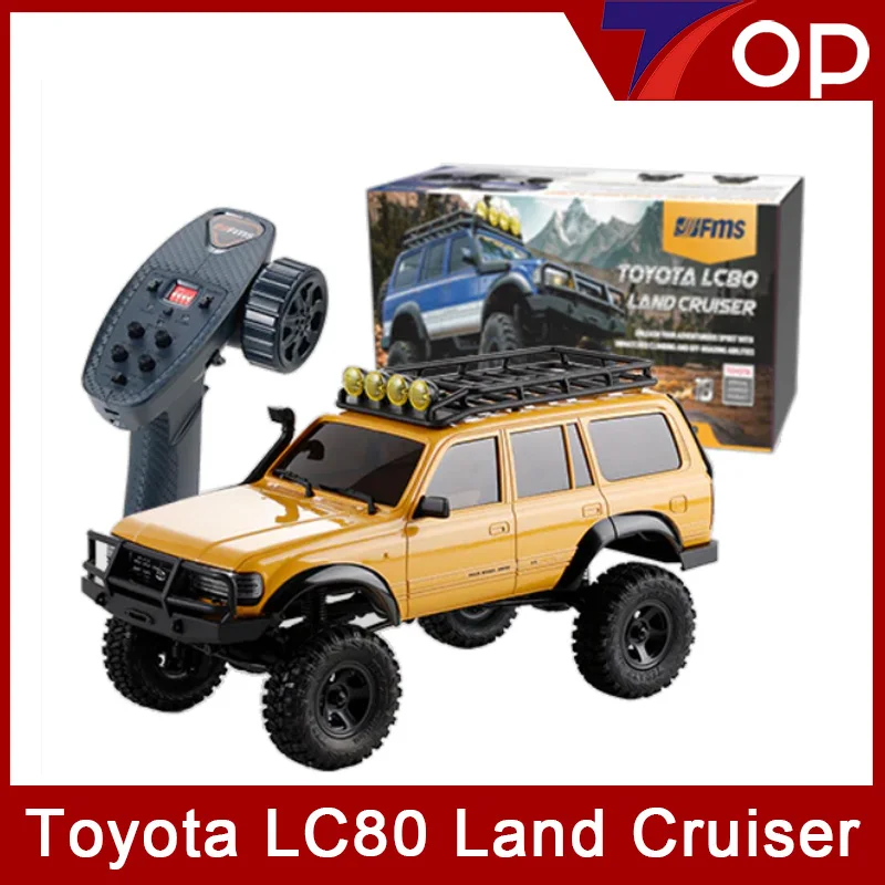 FMS ROChobby Новый FCX18 1/18 LC80 Land Cruiser KATANA Радиоуправляемый Багги электрическая машина для скалолазания 4WD внедорожник готов к работе