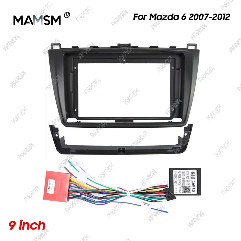 9-дюймовая панель радиоприемника MAMSM для Mazda 6 2007 2008 2009 2010 2011 2012 установки стерео