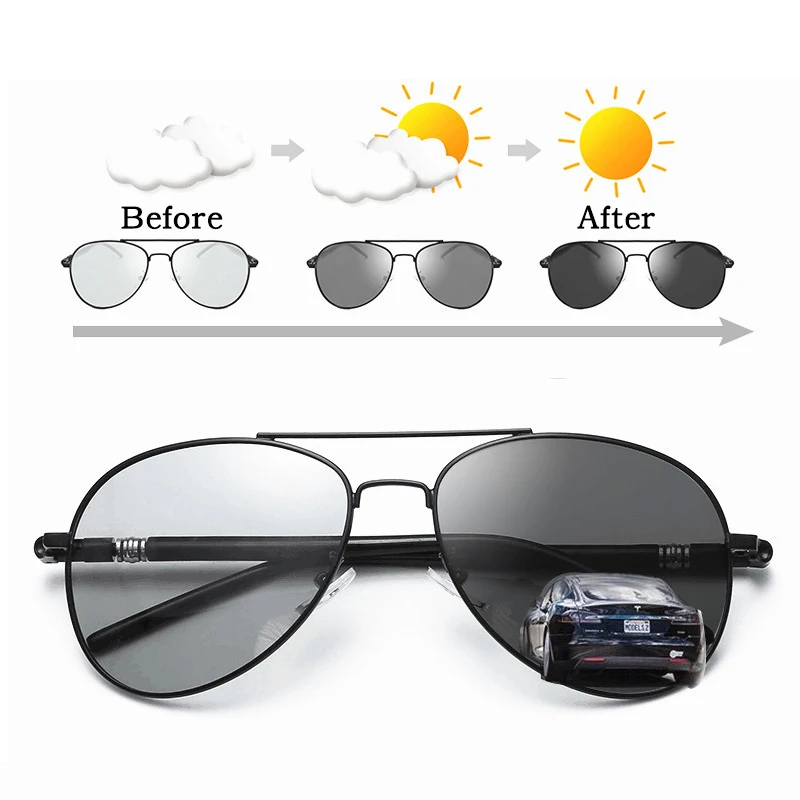 

HARKO brand New metal polarized color sunglasses Men's fashion driving sunglasses sunglasses frog mirror