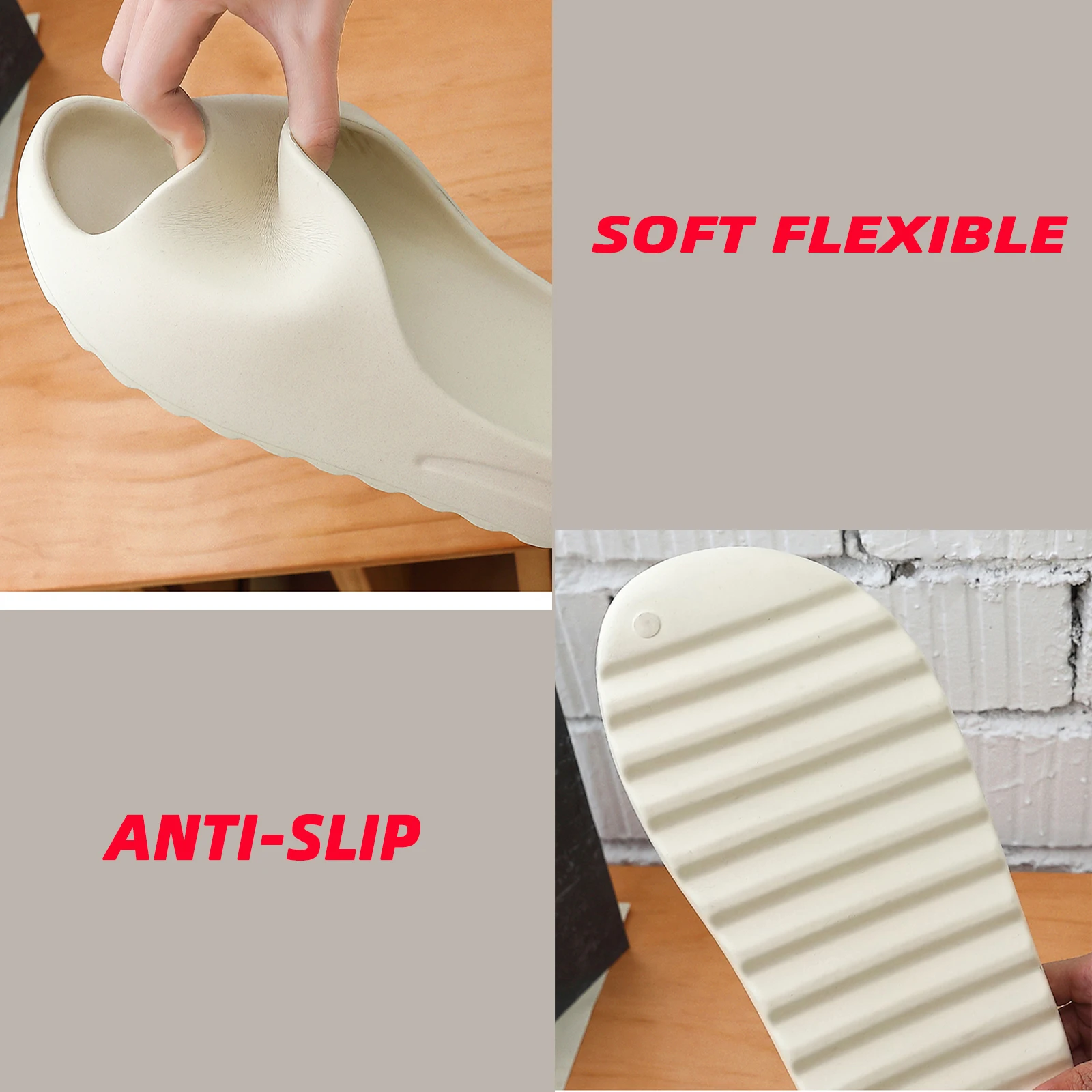 EVA Colorful Cloud Sandal Pillow House Slipper Indoor Soft Shower Shoe Women Platform Heel Outdoor Men Summer Home Slide Cute