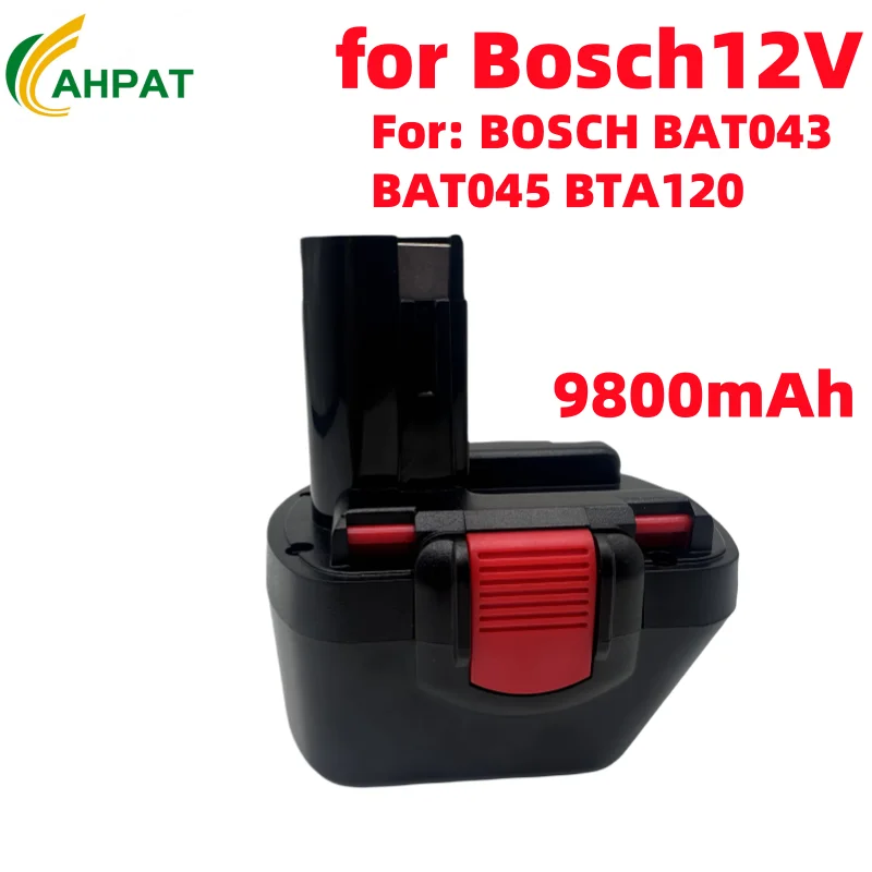 for Bosch 12V 12800mAh PSR Battery 12.8Ah AHS GSB GSR 12 VE-2 BAT043 BAT045 BAT046 BAT049 BAT120 BAT1392024