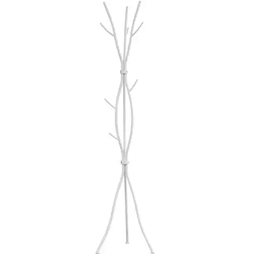 

Metal Standing Coat Rack - 74H in.