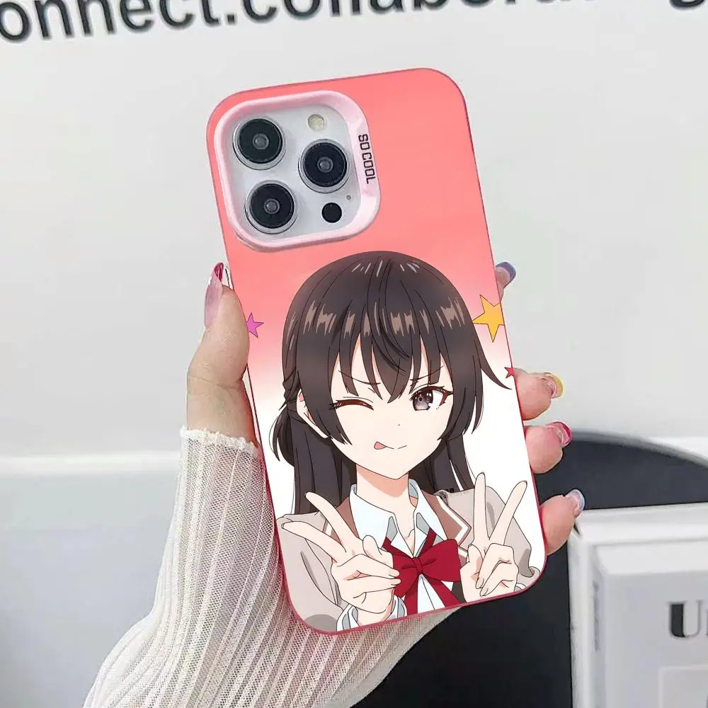 Фото Чехол Roshidere Yuki Suou для iPhone 17 16 15 14 13 12 11 X XR XS Air Pro Max Plus, розовый, разноцветный, серебристый №1