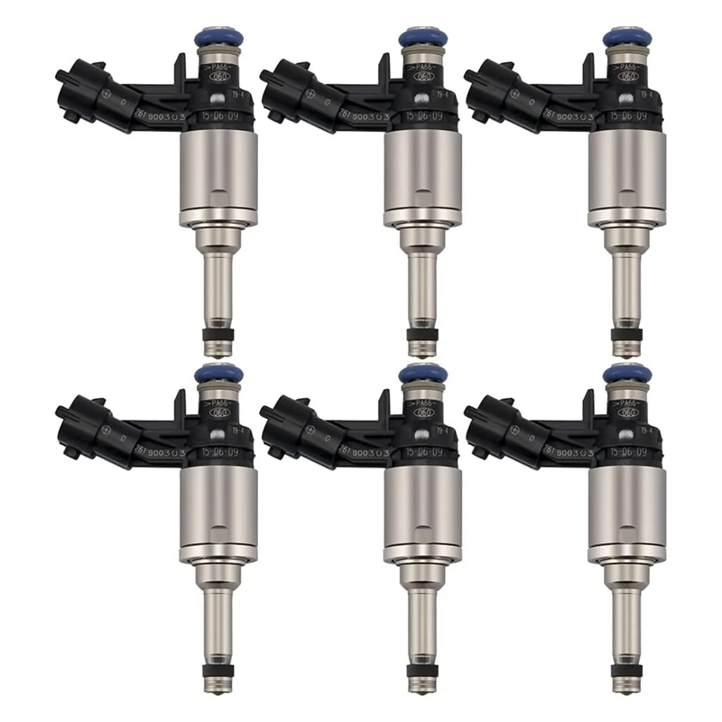 

6X Fuel Injector 0261500303 For 12-17 Buick Enclave Chevy Traverse GMC Acadia 3.6L 12663380