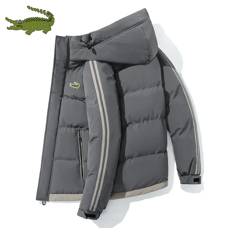 2022 Winter Men's High-quality Warm Windproof Cotton Jacket Fashion Casual Thickened Print Cotton Coat Coat