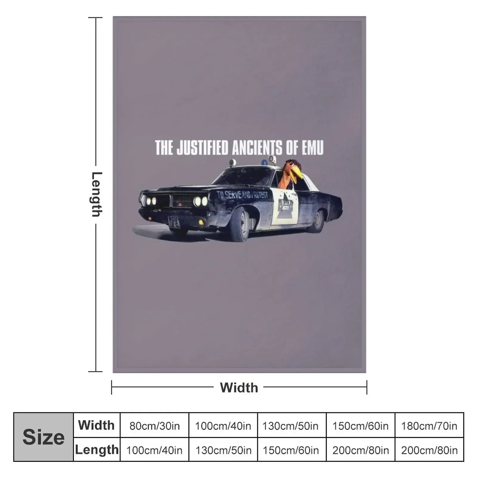 Диванное одеяло для детей EMU - THE TIMELORDS KLF