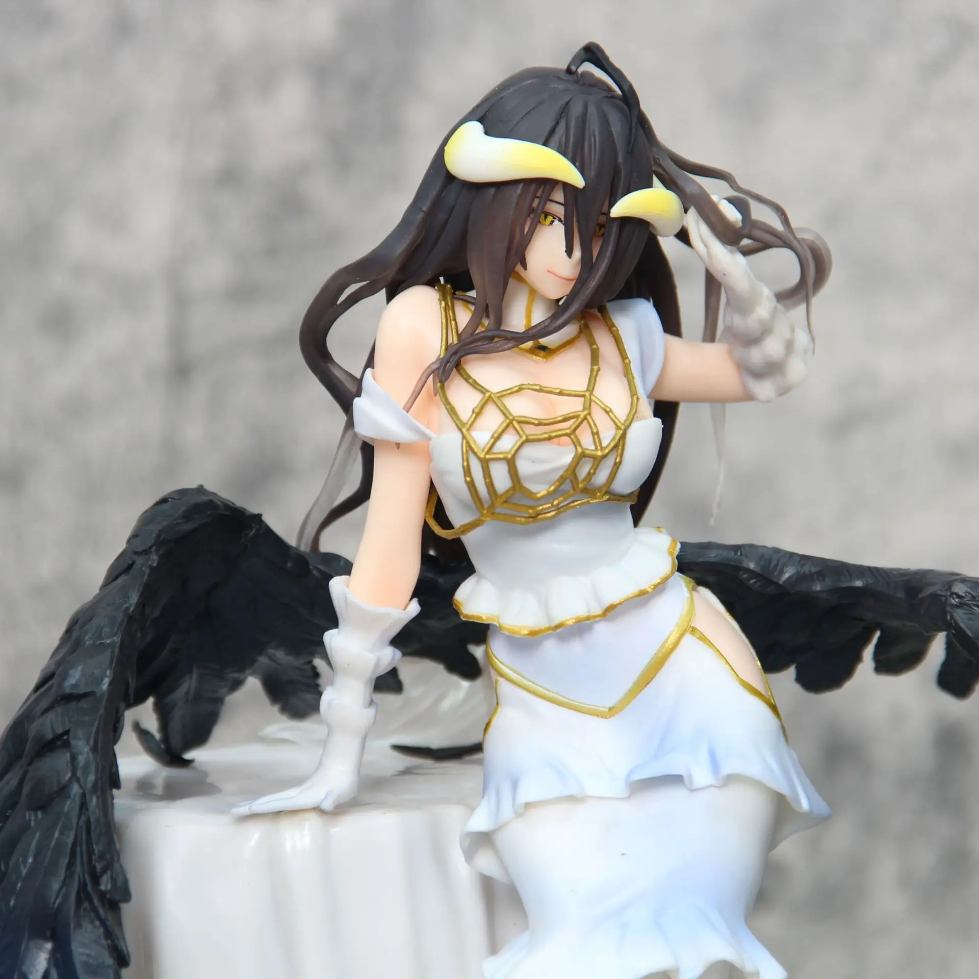 Аниме Overlord Albedo мультфильм сексуальные девушки ПВХ фигурки игрушки Коллекционная