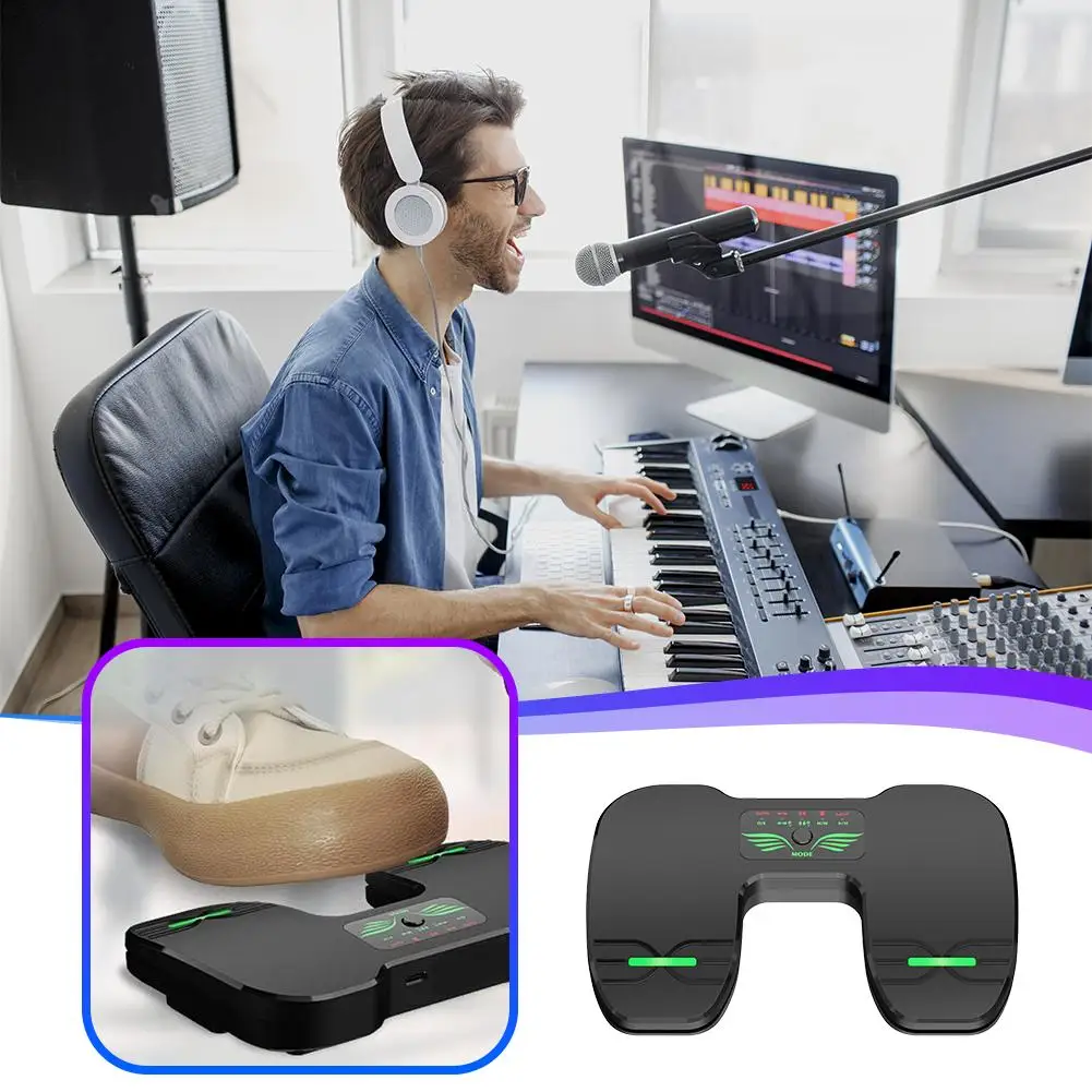 Портативная беспроводная педаль с Bluetooth для страниц многофункциональная