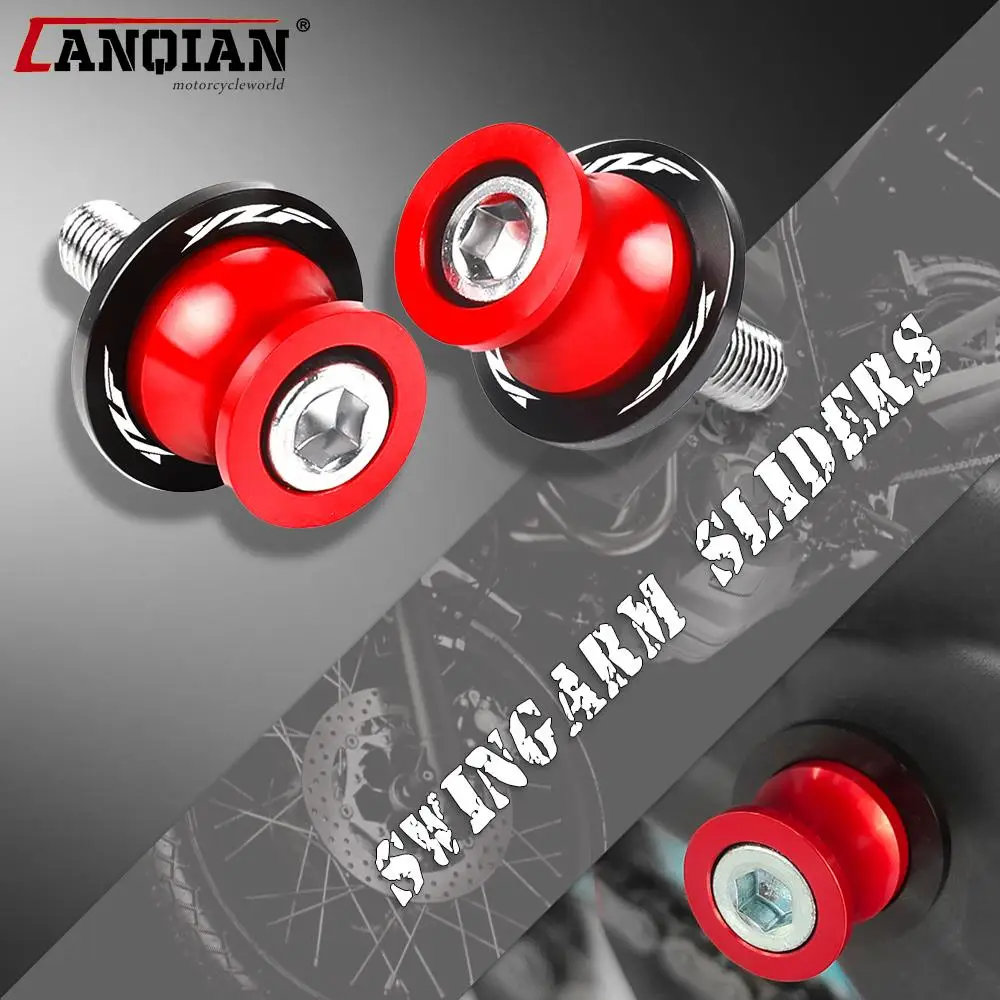 

Для Yamaha YZFR1 S M YZFR3 YZFR6 YZFR15 YZFR125 YZFR25 YZF600R YZF R1 R3 R6 R15 R125 R25 6 мм Swingarm Катушки слайдер стенд винты