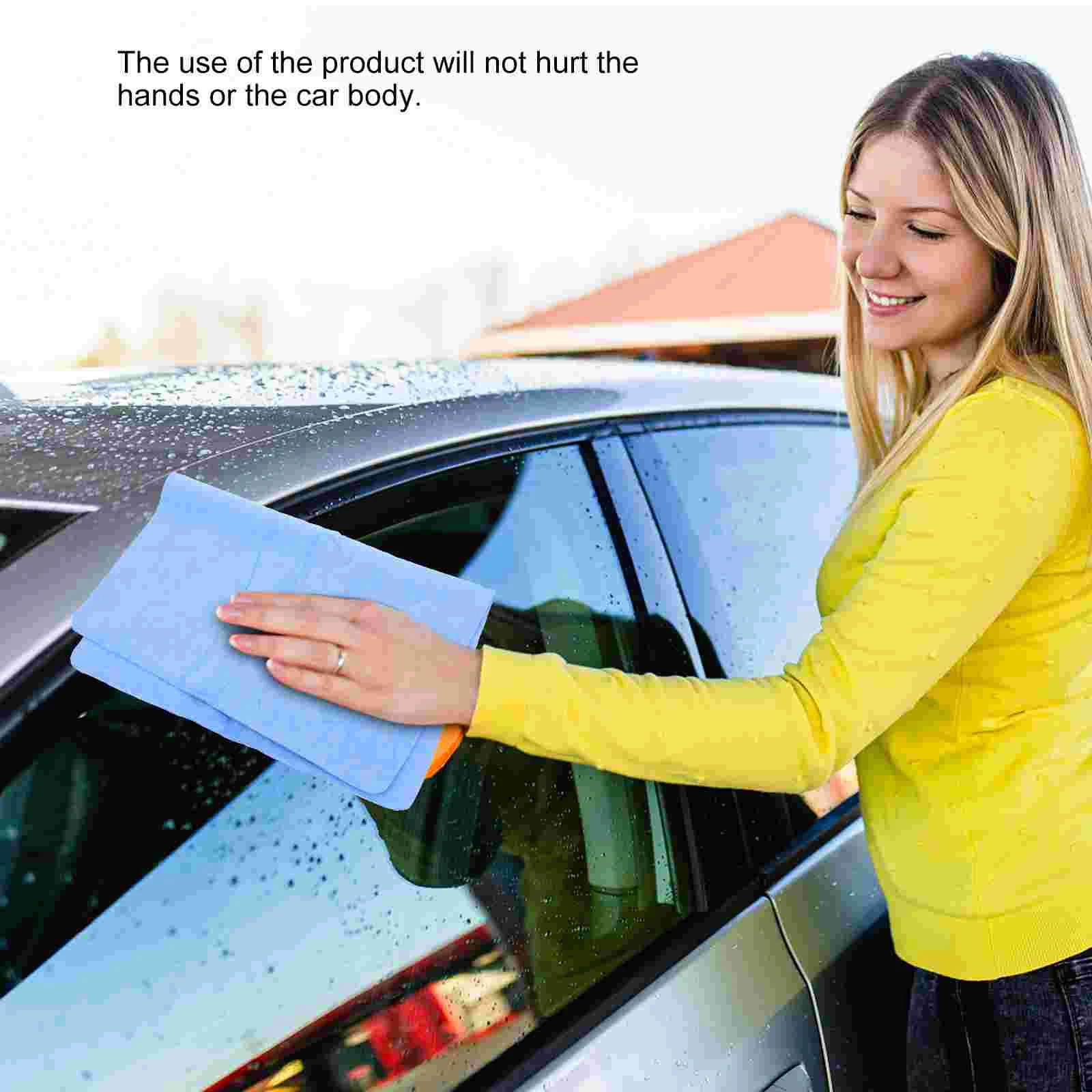 Впитывающие чистящие тряпки полотенце из искусственной оленьей кожи полотенца