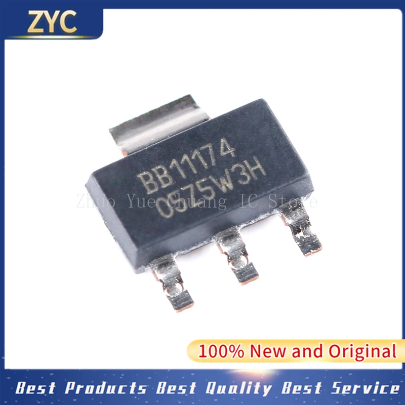 

10 шт./партия REG1117-5 SOT-223 11175 TI LDO 100% Новый оригинальный чип IC