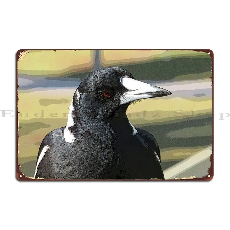 

Металлический знак Magpie, Настенный декор, декор для кинотеатра, железный клубный жестяной плакат