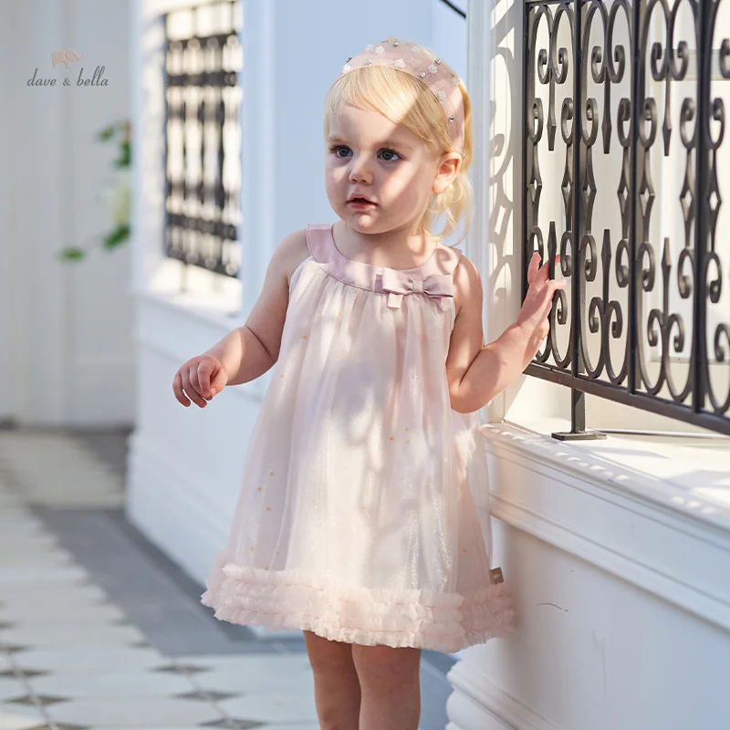 Детское платье без рукавов в виде звезд DB2241122