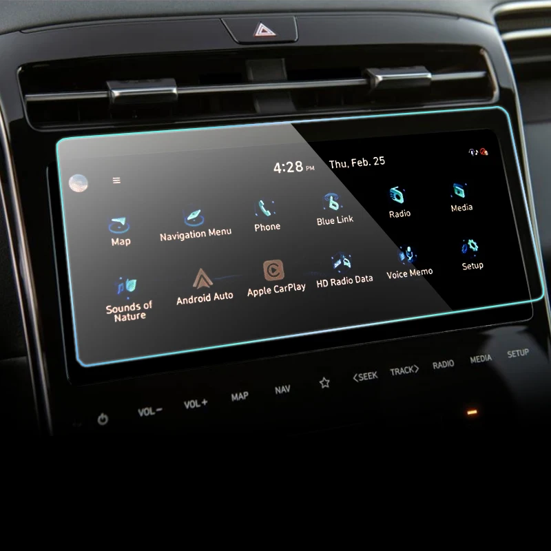 Для Hyundai Santa Cruz 2022, 10-дюймовый автомобильный радиоприемник, GPS-навигация, экран, Оформление интерьера автомобиля Для Hyundai Santa Cruz 2022, 10-дюймовый автомобильный радиоприемник, GPS-навигация, экран, Оформление интерьера автомобиля