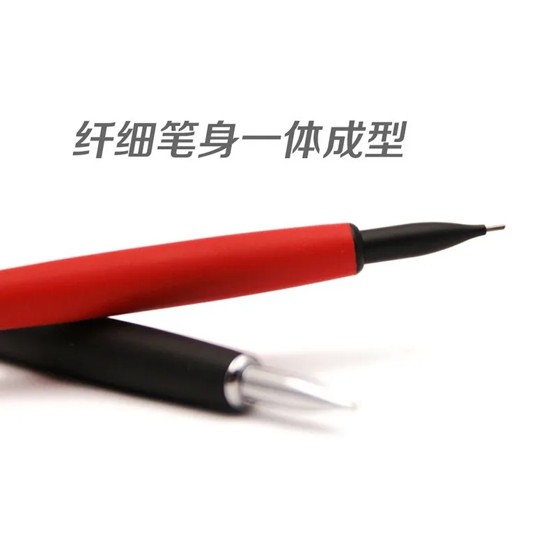 Фото Механический карандаш TOMBOW Mini Slim Design, японские канцелярские принадлежности ZOOM 707, подарочная ручка SH-ZS, металлический наконечник ручки с защитой от поломки, красивые карандаши №4