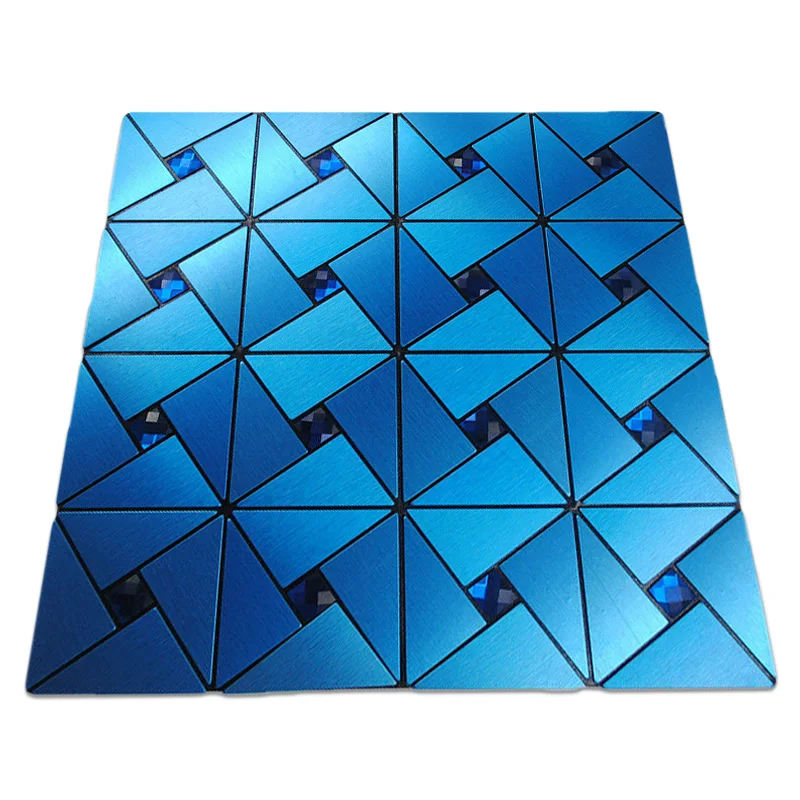 Металлические наклейки для стен 3 шт.