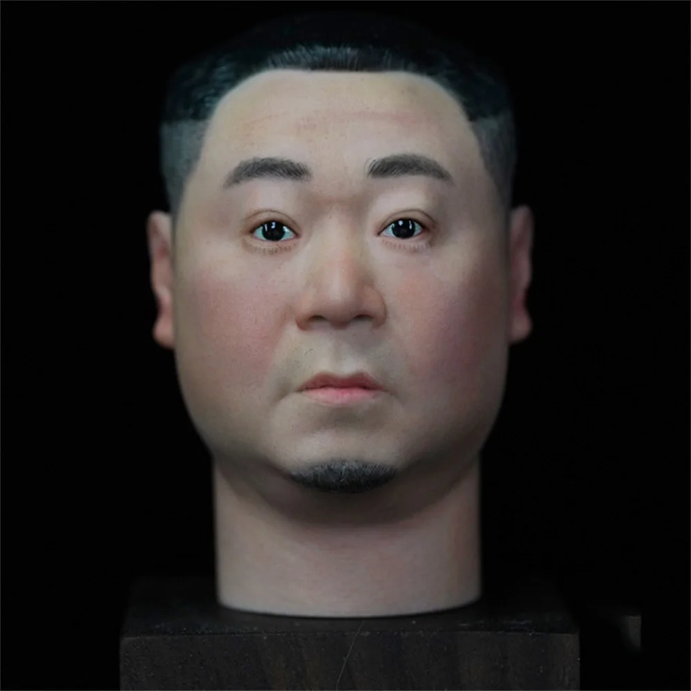 

1/6 Hand Painted Asia Male Comedian Fan Wei The Best Actor Vivid Head Sculpture Model For 12inch Body Doll Collectable