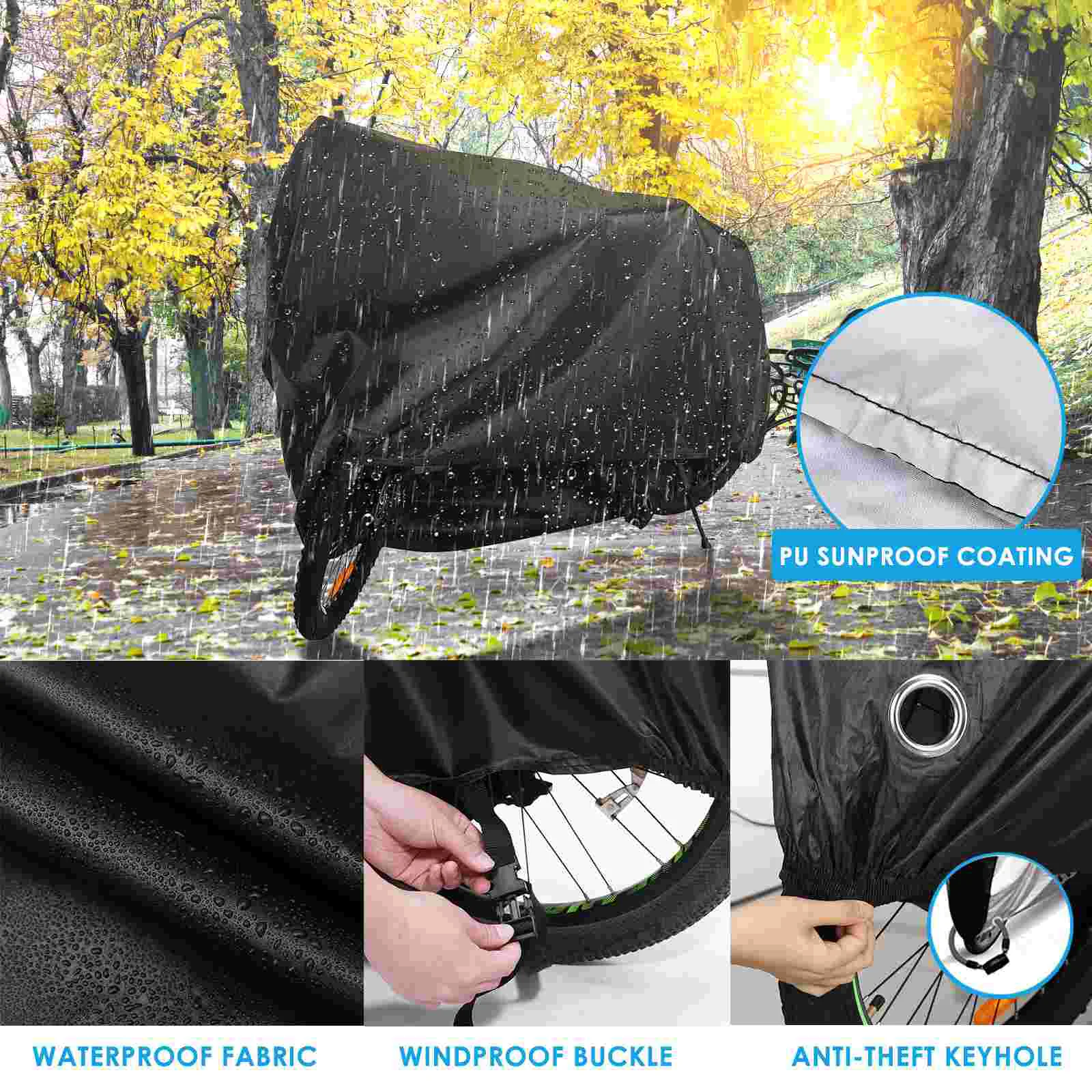 LIOOBO велосипедный уличный чехол водонепроницаемый от дождя солнца УФ-пыли