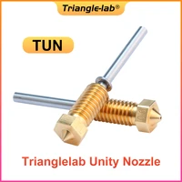 trianglelab unity nozzle tun all in one compatible with matrix extruder chc hotend 3d printer v6 nozzle heatbreak
