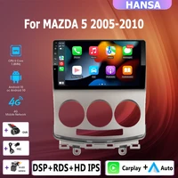 2 din android 10 car radio multimedia player stereo player gps navigation wifi carplay auto for old mazda mazda 5 2005 2010