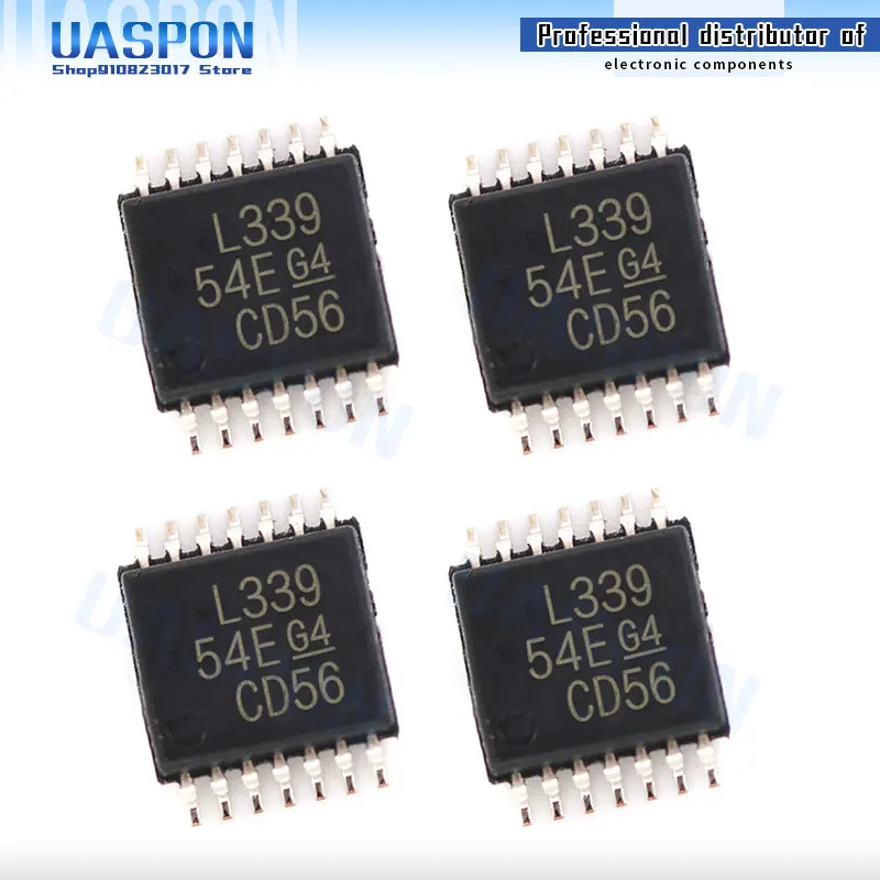 10 шт LM339PWR LM339PW L339 TSSOP-14 LM324PWR LM358PWR LM393PWR NE555PWR LM393PW LM358PW LM324PW L393 L324 L358 N555