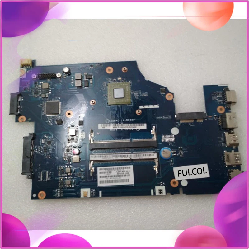 

Материнская плата для ноутбука Acer Aspire E5-521, материнская плата для ноутбука Z5WAE с процессором A6-6210 100%, тест ОК