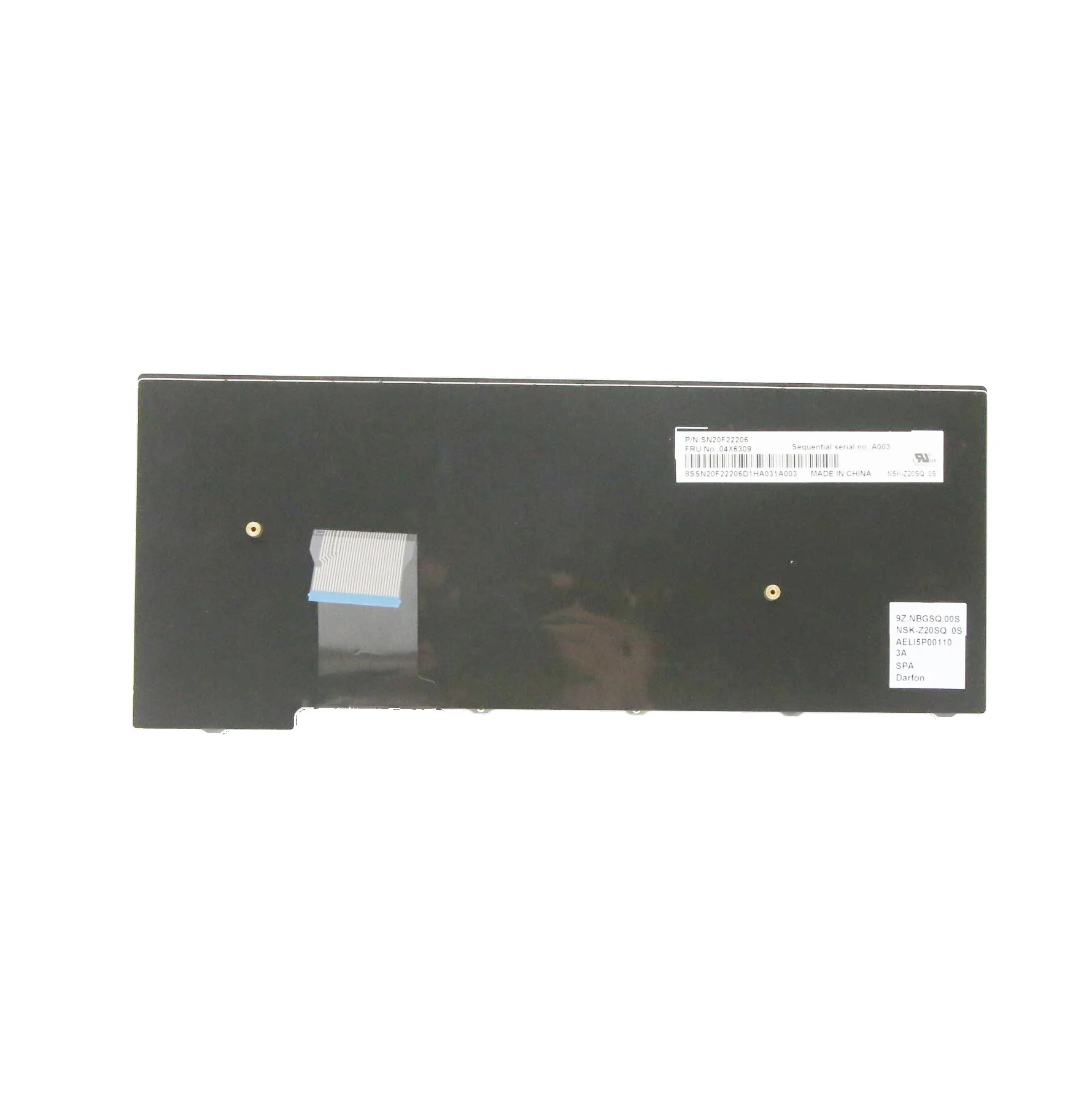 Испанская клавиатура для Lenovo Thinkpad Yoga 11e 20D9 20DA 20E5 04X6309 04X6231 04X6270 04X6348 04X6302 04X6224 04X6341