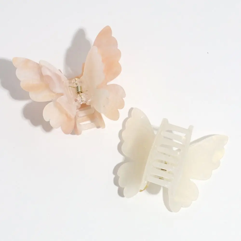 Уксусная кислота ацетат бабочка коготь для волос корейский стиль заколка
