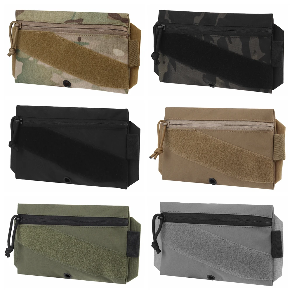 

Tactical Hanging Candy Pouch Chest Rig Microbat Bag Camouflage Portable Storage Pouch Vest Accessory Admin Bag with Hook Back