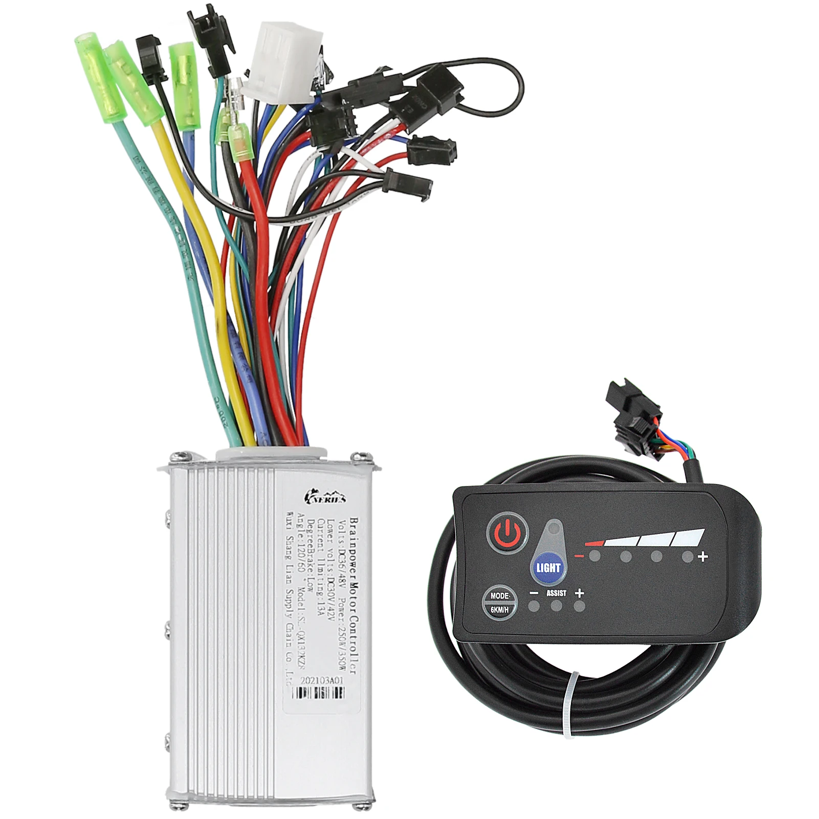 

24V/36V/48V Electric Bicycle E-bike Scooter Brushless DC Motor Controller EBike Accessories Bldc Controller 2021 New
