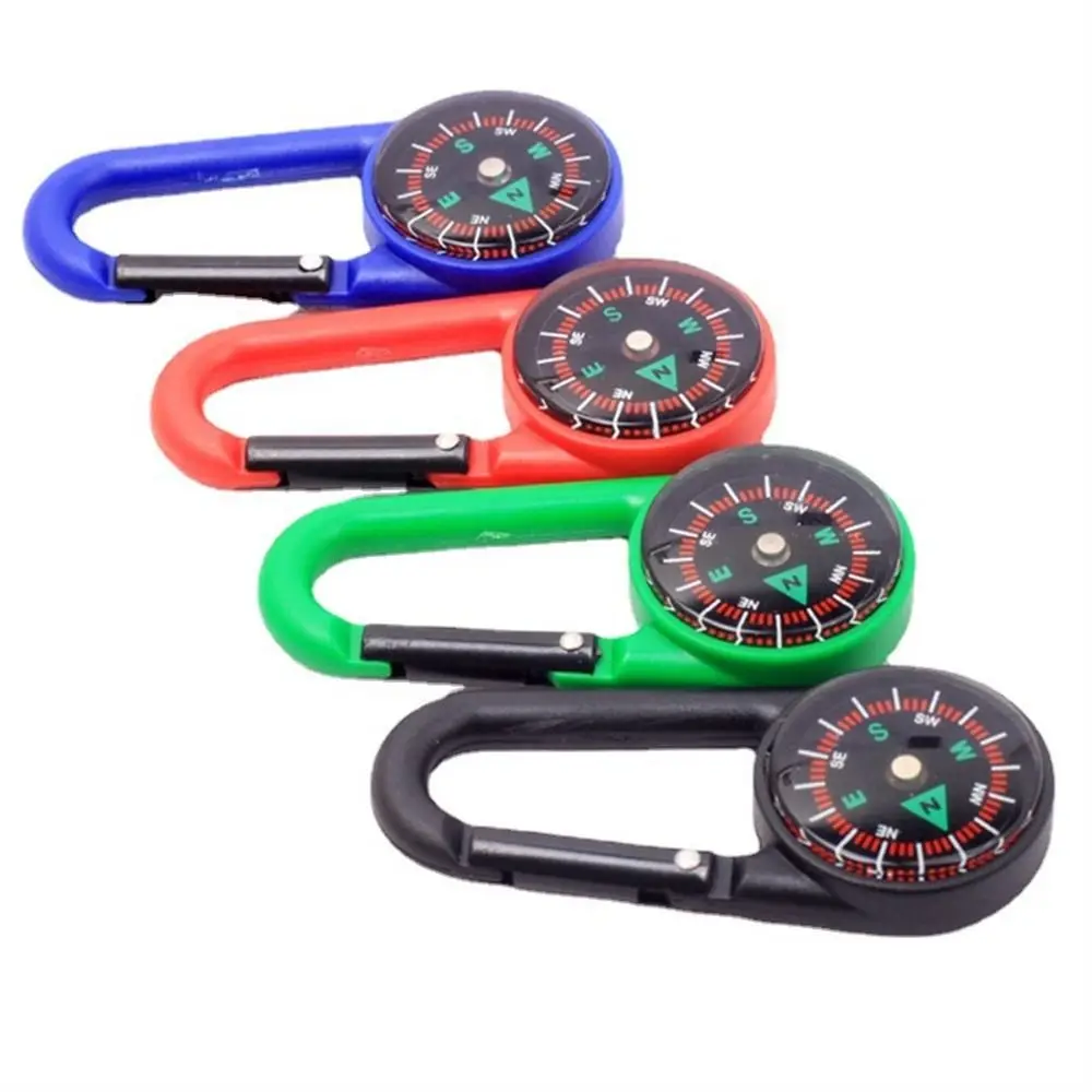 

Travel Survival Kit North Needle Snap Hook Buckle Compass Compass Mini Compass Hiking Compass Camping Compass