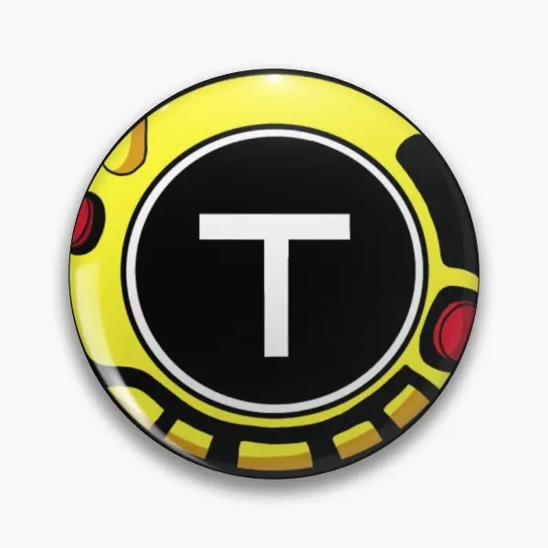 Подросток Титан Коммуникатор Мягкая пуговица Декор Заколка для лацканов Женская