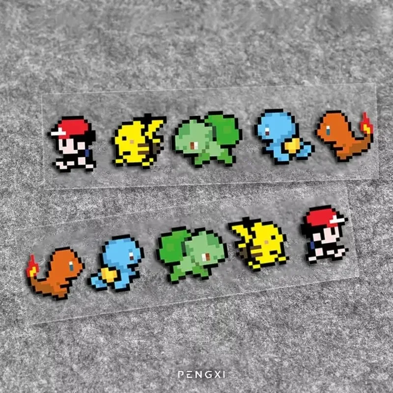 

2 шт./компл. Pokemon Charmander светоотражающие наклейки для автомобиля столкновение ночное предупреждение светоотражающая наклейка для автомобильных аксессуаров для багажника