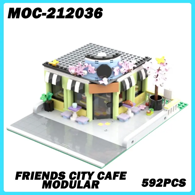 Модульные конструкторы Friends City Cafe 1 штуки